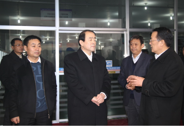 济宁市委书记马平昌到开云电子公司莅临视察指导