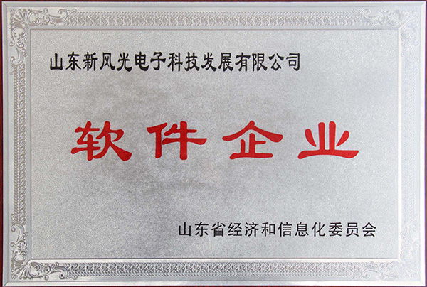 开云电子电子公司顺利通过2013年山东省软件企业认证